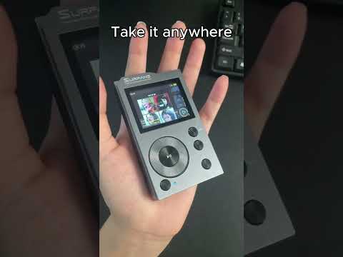 A HiFi Music Player That's Smaller Than Your Phone #audiophile #microphone #hifiplayer