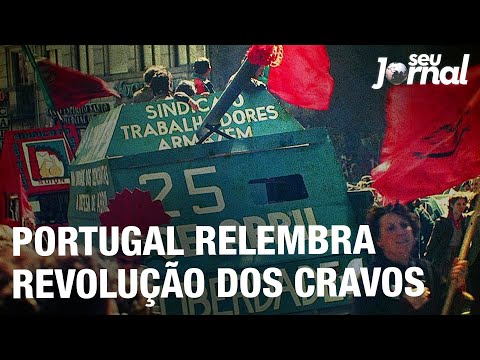 Portugal relembra os 50 anos da Revolução dos Cravos