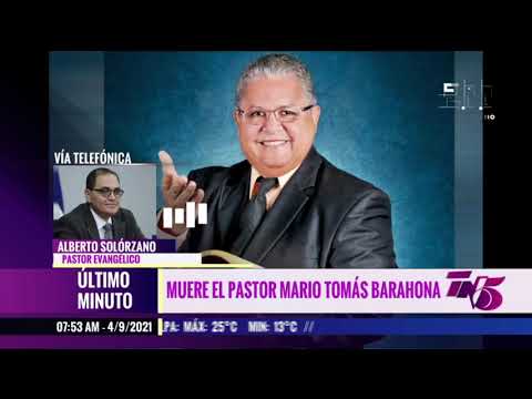 Muere El Pastor Mario Tomás Barahona