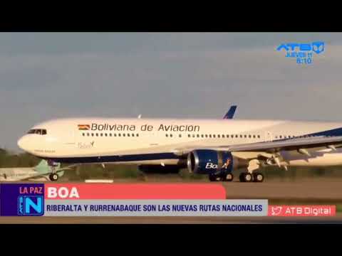 Boa inaugura una nueva ruta con nuevo destino a Paraguay