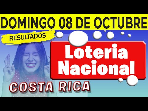 Sorteo Loteria Nacional del domingo 8 de octubre del 2023