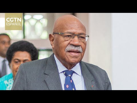 El primer ministro fiyiano, Sitiveni Rabuka, visita las ciudades chinas de Hangzhou y de Yiwu