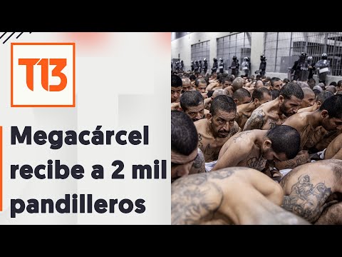 Trasladan a 2 mil nuevos pandilleros a megacárcel de El Salvador