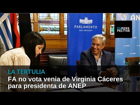 FA no vota venia de Virginia Cáceres para presidenta de ANEP