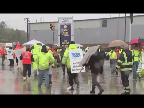 Port workers strike for first time in nearly 50 years