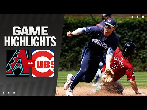 D-backs vs. Cubs Game Highlights (7/19/24) | MLB Highlights