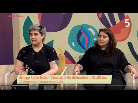 Charlamos con Analía Fraigola y María Mazzetti de murga Cero bola se presentan en la sala Zitarrosa