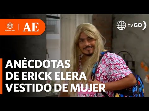 Erick Elera y las divertidas anécdotas vestido de mujer | América Espectáculos (HOY)