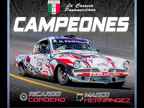 Ricardo Cordero es tricampeón de La Carrera Panamericana.
