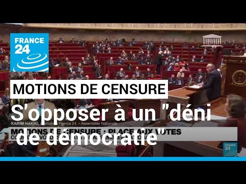 Voter la motion de censure, c'est s'opposer à un déni de démocratie, affirme Charles de Courson