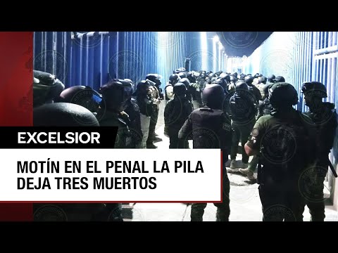 Motín en penal de La Pila de SLP deja tres muertos y varios heridos