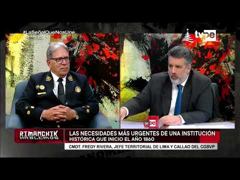 Rimanchik | Comandante Fredy Rivera, jefe territorial de Lima y callao del CGBVP