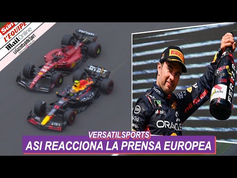 ASI REACCIONA PRENSA EUROPEA a SEGUNDO PUESTO de CHECO PEREZ GRAN PREMIO FORMULA 1 BELGICA