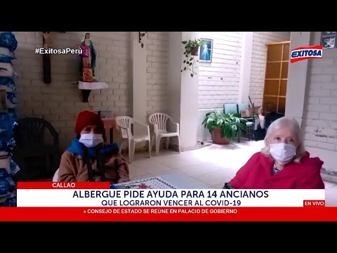 Callao: Albergue pide ayuda para 14 ancianos que lograron vencer al Covid-19