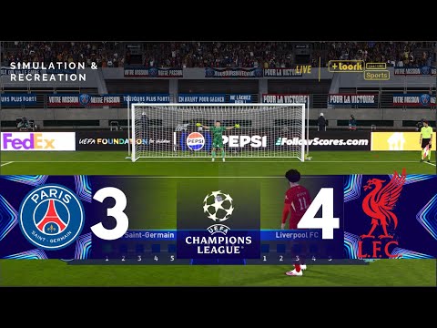 LIVE : Paris Sainte-Germain vs Liverpool | Champions League 2024/25 | Ucl Live Stream | Full Match