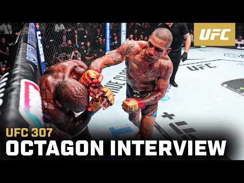 Alex Pereira Octagon Interview | UFC 307