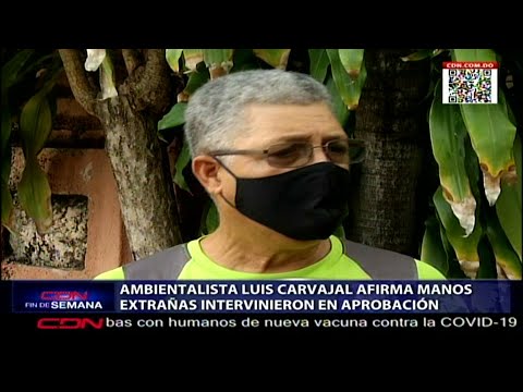 Ambientalista Luis Carvajal afirma manos extrañas intervinieron en aprobación Ley Residuos Sólidos
