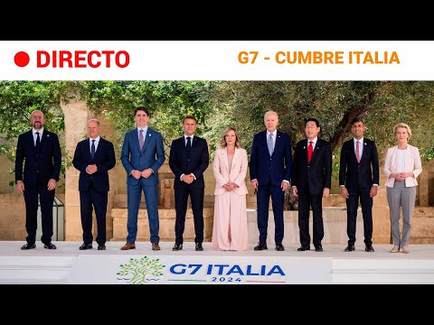 CUMBRE DEL G7 : MELONI recibe a ZELENSKI que PIDE COOPERACIÓN para UCRANIA | RTVE