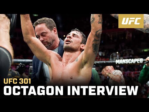 Alexandre Pantoja Octagon Interview | UFC 301