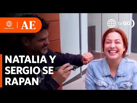 Natalia Salas se rapó el cabello junto a su pareja | América Espectáculos (HOY)