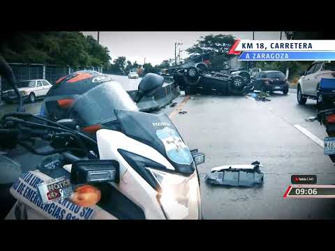 Accidente de tránsito en Zaragoza