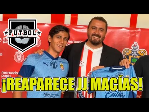 ¡JJ MACÍAS al fin REAPARECE! ¡Lo hizo en una CONFERENCIA DE PRENSA! ¿Se sabe CUÁNDO VUELVE a CHIVAS?