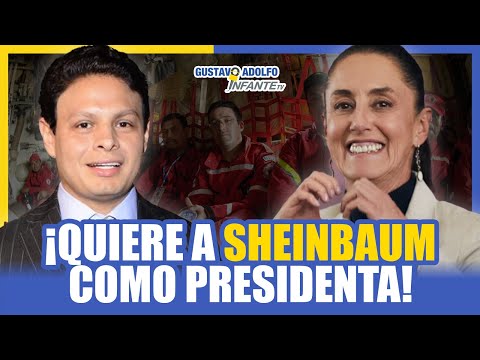 ¡Giovanni Medina PAGA VIAJE de “Topos Me?xico” y quiere a Sheinbaum para PRESIDENTA de Me?xico!