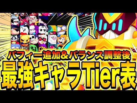 【ブロスタ】超最新版アプデ後最強キャラTier表!クソ雑魚キャラがTierSSSに降臨してやばいwwwwwwwwww