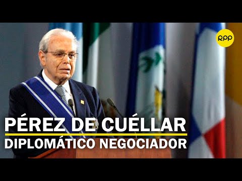 Manuel Rodríguez Cuadros: “Javier Pérez es el diplomático negociador por antonomasia”