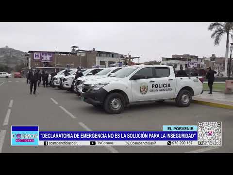 Trujillo: declaratoria de emergencia no es la solución para la inseguridad