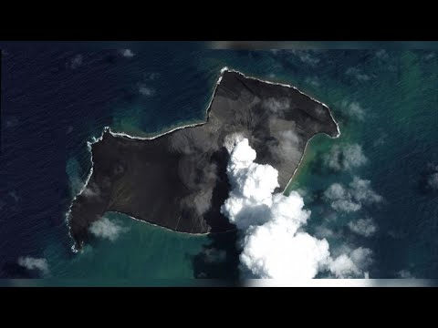 Erupción del volcán en Tonga fue más potente que la bomba atómica de Hiroshima, según la NASA