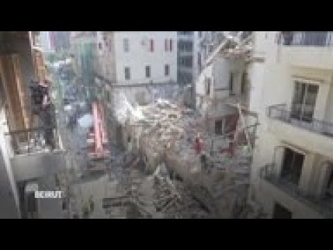 Sufrimiento en Beirut un mes después de la explosion