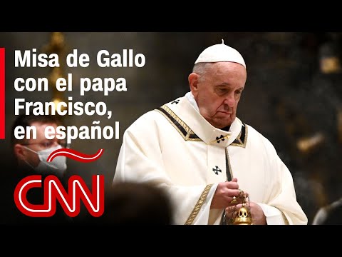 El papa Francisco celebra la Misa de Gallo en el Vaticano con aforo reducido por la pandemia