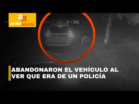 Ni la Policía se salva de la delincuencia: criminales armados hurtaron camioneta oficial | CityTv