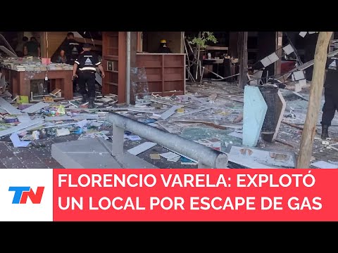 FLORENCIO VARELA I Explotó un local de celulares: la policía investiga un escape de gas