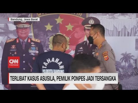 Terlibat Kasus Asusila, Pemilik Ponpes Jadi Tersangka
