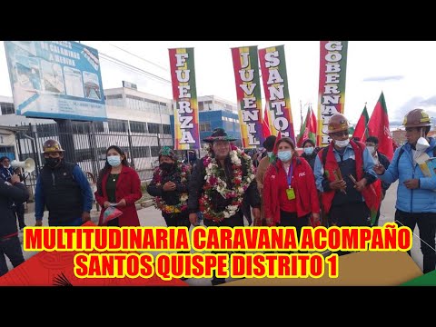 INAUGURACIÓN DE CASA DE CAMPAÑA EN LA ZONA SANTA ROSA DEL DISTRITO 1 DE LA CIUDAD DEL ALTO...