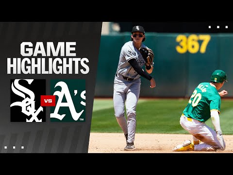 White Sox vs. As Game Highlights (8/7/24) | MLB Highlights