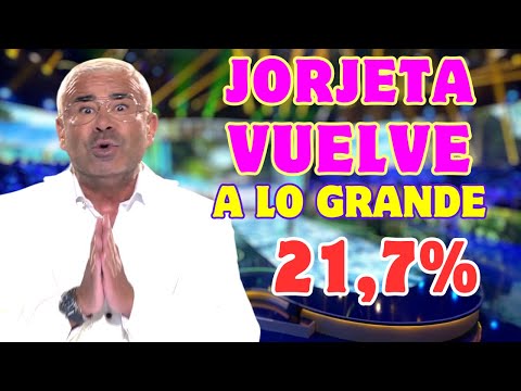 Jorge Javier VUELVE con un 21,7% para SUPERVIVIENTES el MEJOR DATO de TELECINCO en esta TEMPORADA