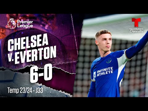 Chelsea v. Everton 6-0 - Highlights & Goles | Premier League | Telemundo Deportes
