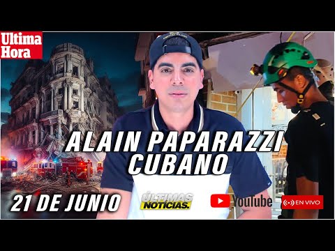 ESPECIAL DE ULTIMA HORA  Alain Paparazzi Cubano EN VIVO HOY LA VOZ DEL PUEBLO