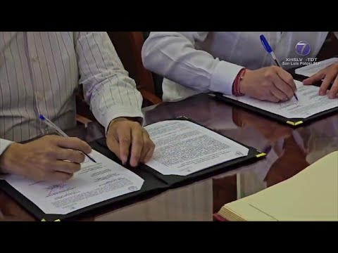Signan Ayuntamientos de Pachuca y SLP convenio en materia turística, cultural y deportiva