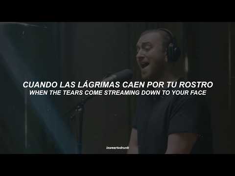 fix you; sam smith (español, inglés)