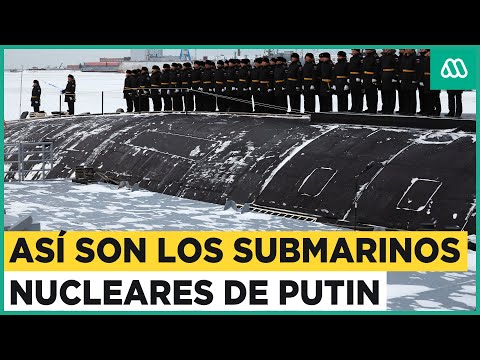 Putin presenta do nuevos submarinos nucleares para el ejército de Rusia