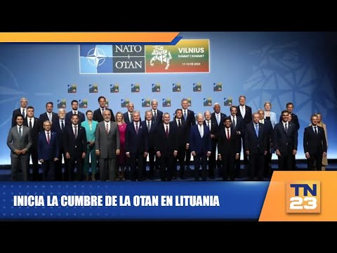 Inicia la cumbre de la OTAN en Lituania