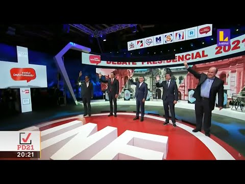 ? En Vivo 3er Debate Presidencial 2021 #PerúDecide2021