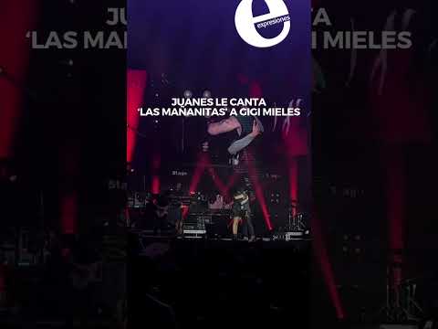 JUANES ENAMORADO DE GIGI MIELES EN GUAYAQUIL