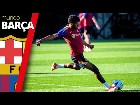 Entrenamiento Barça | El equipo vuelve al trabajo tras un día y medio de descanso