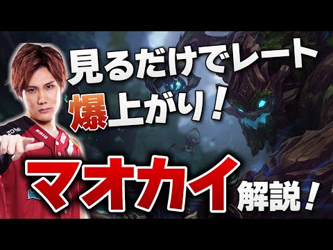 【 LOL 】現環境最強サポート！？マオカイ徹底解説【 League of Legends  えんてぃ  サポート  マオカイ 】