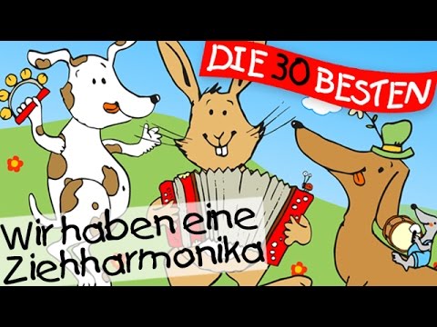 🏞️ Wir haben eine Ziehharmonika - Bewegungslieder zum Mitsingen || Kinderlieder